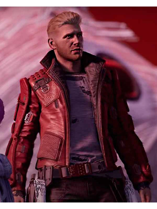 Marvels Guardians Of The Galaxy Star Lord Game Jacket