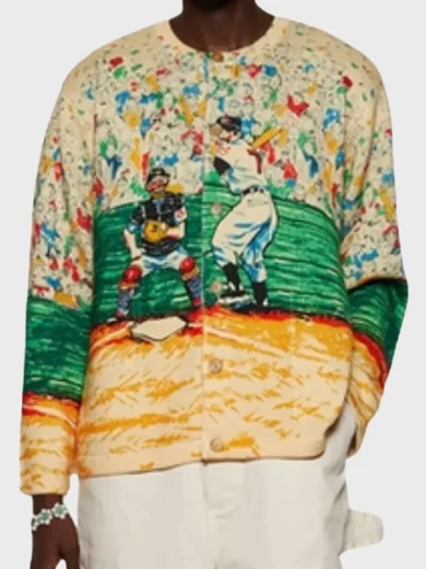 Multicolor BODE Slugger Wool Cardigan