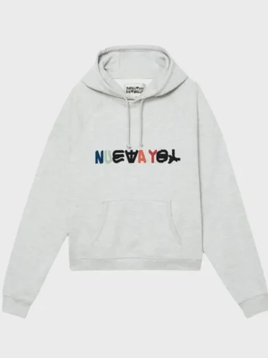 Zara Benito Antonio X Bad Bunny NUEVAYoL Grey Hoodie