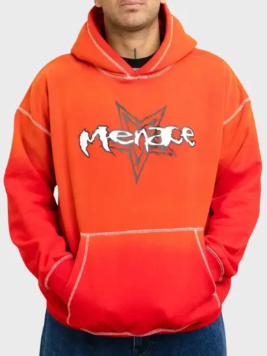 Monster Menace Company Star Graphic Heavy Oversized Hoodie