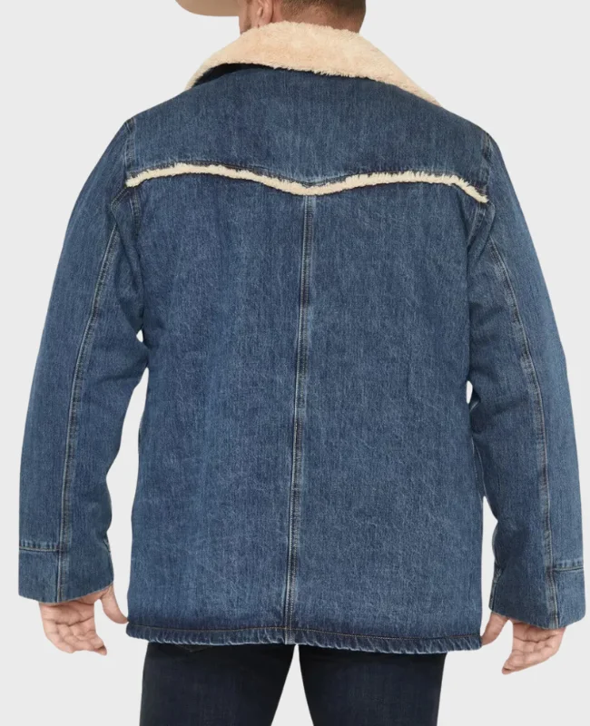 Marshals S01 Ellyn Jameson Sherpa Denim Jacket