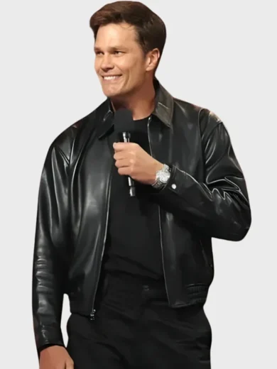 Tom Brady The Roast of Kevin Hart 2026 Leather Jacket