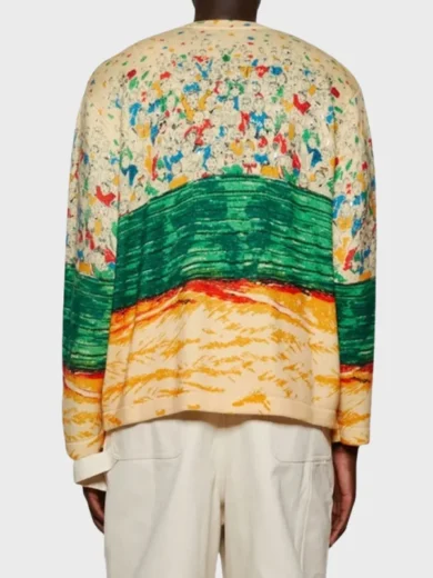Multicolor BODE Slugger Wool Cardigan
