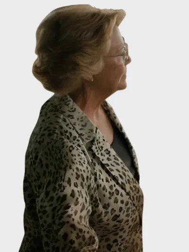 Shop Annette Bening Dutton Ranch S01 Leopard Print Blazer