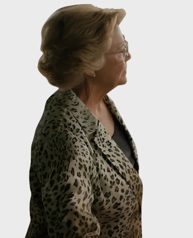 Shop Annette Bening Dutton Ranch S01 Leopard Print Blazer