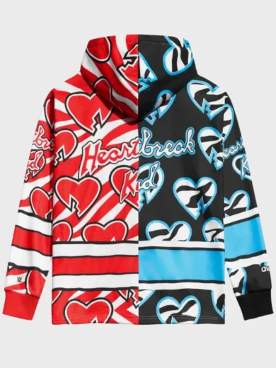 Shawn Michaels HBK WWE Split Zip Up Hoodie
