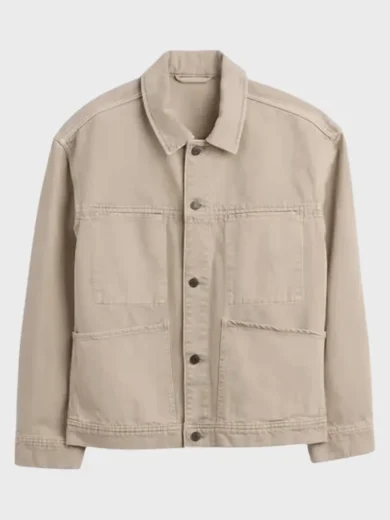Miles Gutierrez Riley Off Campus 2026 Beige Jacket