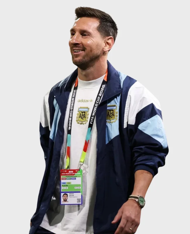 Lionel Messi Argentina 2026 World Cup EQT Track Jacket