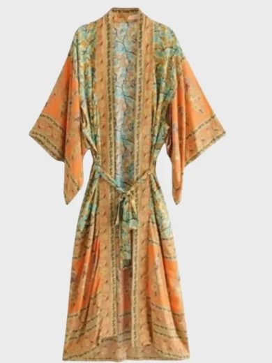 Beth Dutton Yellowstone TV Series Floral Robe