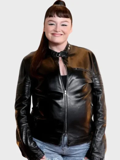 Hacks Season 5 Premiere Megan Stalter Black Jacket