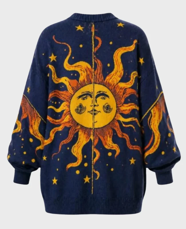 Whoopi Goldberg The View 2026 Sun Print Oversized Sweater