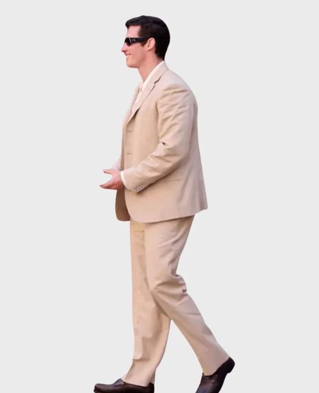 Callum Turner Pre-Wedding Party 2026 Beige Suit