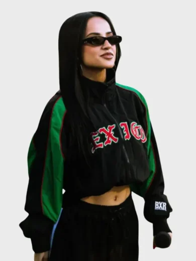 Becky G Australia vs Mexico 2026 Cropped Track Jacket