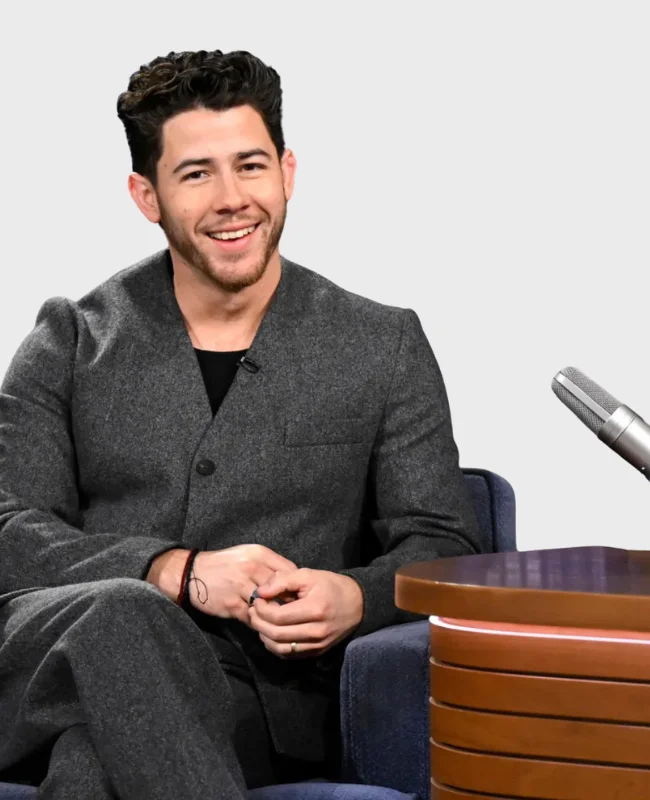 Nick Jonas 2026 The Tonight Show Blazer
