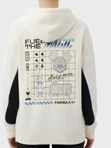 Formula 1 x Velocity Disney Mickey Mouse Off-White Hoodie