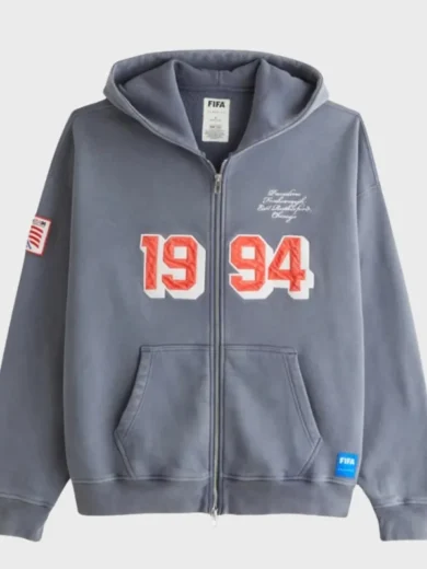 Abercrombie & Fitch USA 94 Grey FIFA World Cup Hoodie