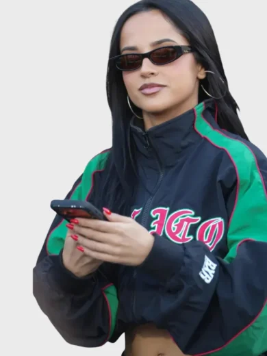 Becky G Australia vs Mexico 2026 Cropped Track Jacket