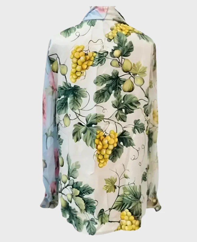 Hacks Jean Smart Abstract Square Pattern Shirt