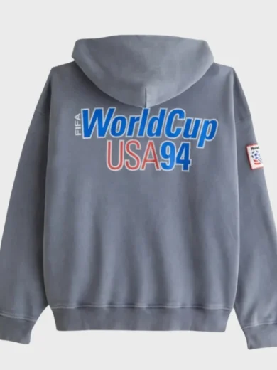 Abercrombie & Fitch USA 94 Grey FIFA World Cup Hoodie