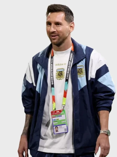 Lionel Messi Argentina 2026 World Cup EQT Track Jacket