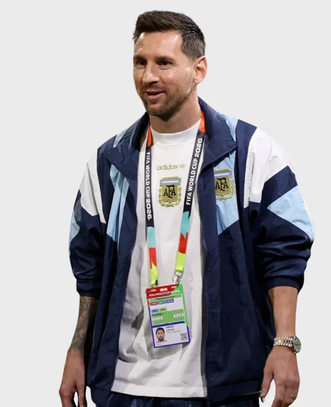 Lionel Messi Argentina 2026 World Cup EQT Track Jacket