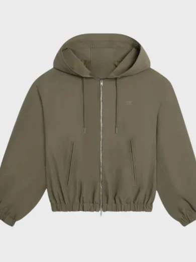 One Lucky Day Vlog 2026 BTS V Windbreaker Olive Green Jacket